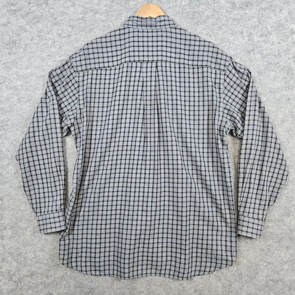 J Crew Men's Multicolor Mini-Check Shirt Size M 100% Cotton‎ Mini-Pane Preppy - Picture 9 of 10